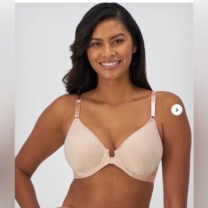 Bali DF3P66 Comfort Revolution Front Close Underwire Bra 38B Sandshell Tan